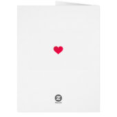 サンタカスタマイズからのクリスマスカード (裏面)