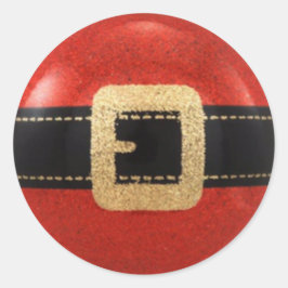 サンタカスタムステッカー ラウンドシール