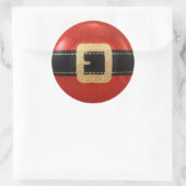 サンタカスタムステッカー ラウンドシール (バッグ)