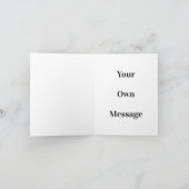 サンタカスタムーに戻るクリスマスタイムを作ったカッコいい シーズンカード (内部)