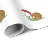 サンタカタツムリ ラッピングペーパー (ロールコーナー)