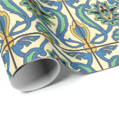 サンタカタリナアイランドタイルデザイン ラッピングペーパー (ロールコーナー)