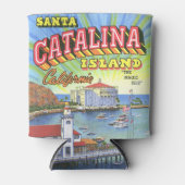 サンタカタリナクーラーボックス 缶クーラー (正面)