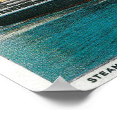 サンタカタリナ島で行われる汽船「アヴァロン」 ポスター (角)