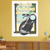 サンタカタリナ島（カリフォルニア州） キャンバスプリント (インサイチュ (リビング))