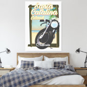 サンタカタリナ島（カリフォルニア州） キャンバスプリント (インサイチュ (寝室))