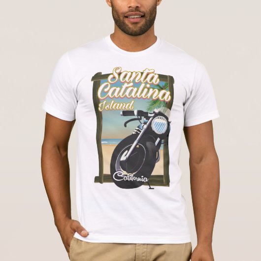 サンタカタリナ島（カリフォルニア州） Tシャツ (正面)
