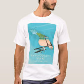 サンタカタリナ島 カリフォルニア アメリカ Tシャツ (正面)