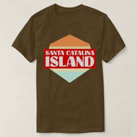 サンタカタリナ島 Tシャツ (デザイン正面)