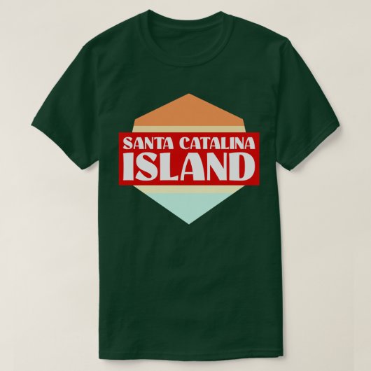 サンタカタリナ島 Tシャツ (デザイン正面)