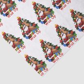 サンタカッコいいアンドトナカイティッシュペーパー 薄葉紙 (詳細)