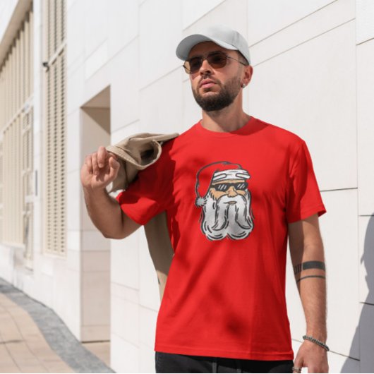 サンタカッコいいクロース Tシャツ