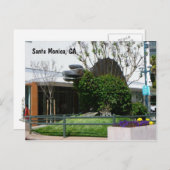 サンタカッコいいモニカはがき！ ポストカード (正面/裏面)