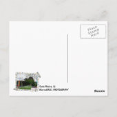 サンタカッコいいモニカはがき！ ポストカード (裏面)