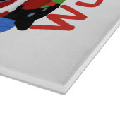 サンタカッコいい・トナカイ板 カッティングボード (角)