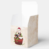 サンタカップケーキギフトボックス フェイバーボックス (オープン)