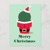 サンタカボスのクリスマス シーズンポストカード (正面)