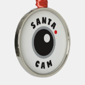 サンタカムクリスマスのオーナメント メタルオーナメント (右)