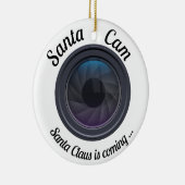 サンタカムクリスマスオーナメント セラミックオーナメント (右)