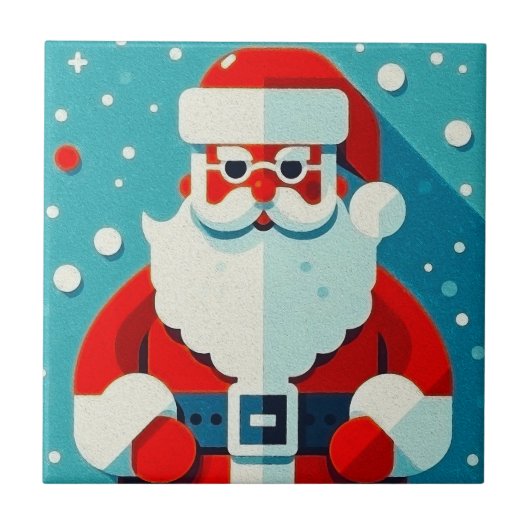 サンタカラフルクロース タイル (正面)