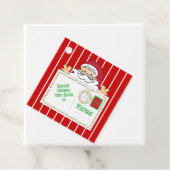 サンタカートゥー特産パーソナライズされた フェイバータグ (インサイチュ)