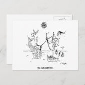 サンタカートゥー6193 シーズンポストカード (正面/裏面)