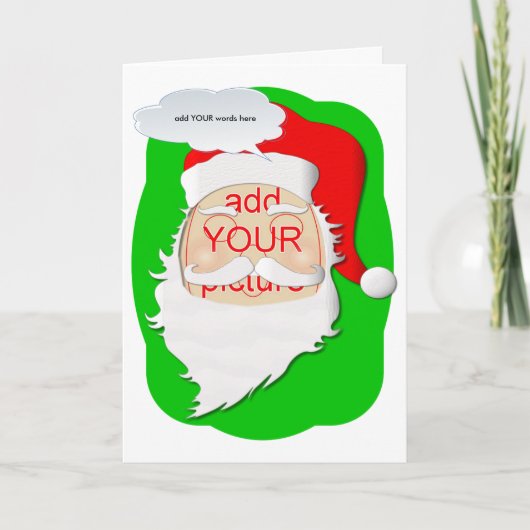 サンタカーニバル切り出しカード シーズンカード (正面)