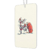 サンタカー怒の空気清浄機 カーエアーフレッシュナー (左)