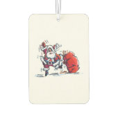 サンタカー怒の空気清浄機 カーエアーフレッシュナー (裏面)