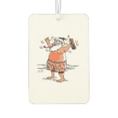 サンタカー飲の空気清浄機 カーエアーフレッシュナー (裏面)