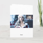 サンタガール シーズンカード (裏面)