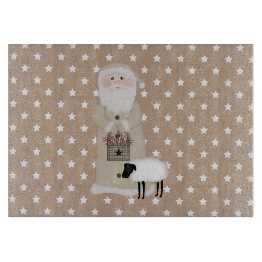 サンタガ初期のラス製裁断ボード カッティングボード (正面)