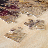 サンタキスをするアンドムースパズル ジグソーパズル (側面)