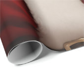 サンタキスをするクロース夫妻 ラッピングペーパー (ロールコーナー)