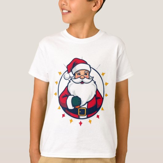 サンタキッズTシャツ Tシャツ (正面)