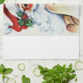 サンタキッチンタオル キッチンタオル (折り畳み)