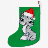 サンタキッテン スモールクリスマスストッキング (裏面)