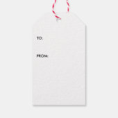 サンタキャットギフトラベル ギフトタグ (裏面)