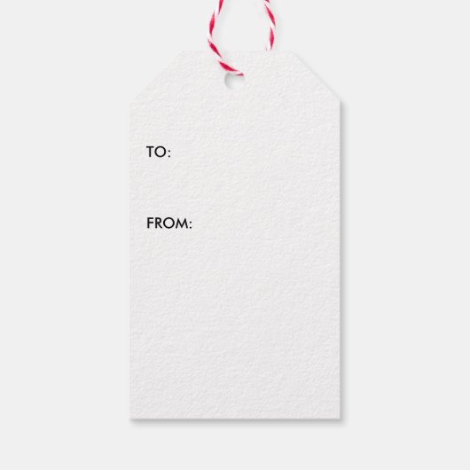 サンタキャットギフトラベル ギフトタグ (裏面)