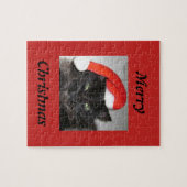 サンタキャットクリスマスパズル ジグソーパズル (横)