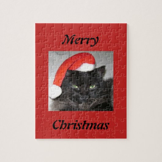 サンタキャットクリスマスパズル ジグソーパズル (縦)