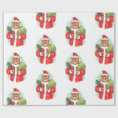 サンタキャットバイルイワーイン ラッピングペーパー (フラット)
