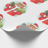 サンタキャットバイルイワーイン ラッピングペーパー (角)