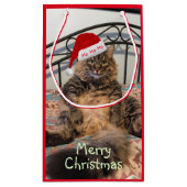 サンタキャットホホホホースモール抱き枕 スモールペーパーバッグ (裏面)