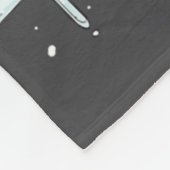 サンタキャット乗馬クリスマスオーナーキッズファミリー フリースブランケット (角)