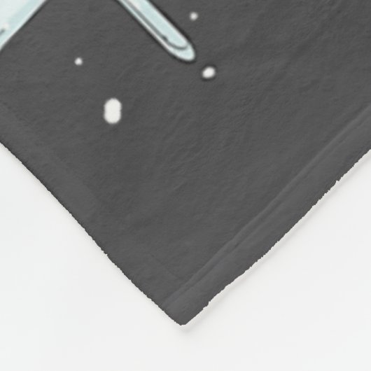 サンタキャット乗馬クリスマスオーナーキッズファミリー フリースブランケット (角)