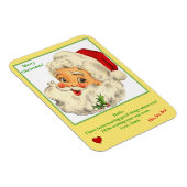 サンタキープサケからの手紙 マグネット (右側)