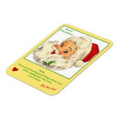 サンタキープサケからの手紙 マグネット (左側)