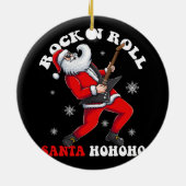 サンタギタ遊ー・ロック セラミックオーナメント (裏面)