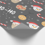 サンタギフトクリスマスプレゼントラッピング紙 ラッピングペーパー (角)